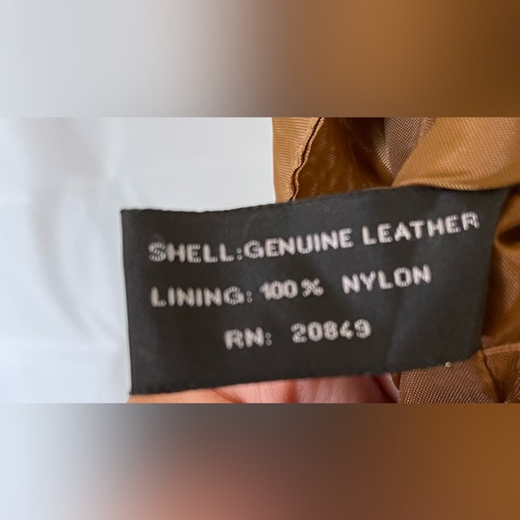 Leather Suede Vest Size 4X - Picture 4 of 5